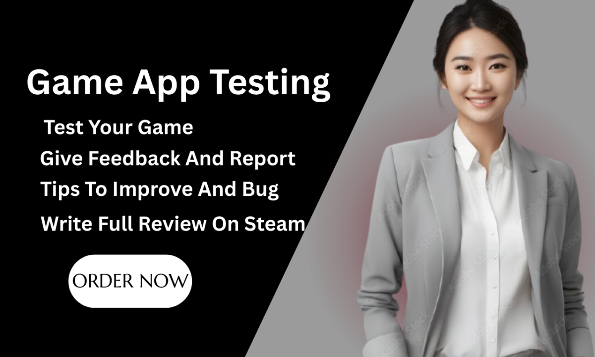 I will review and test your game app on Epic Games Store PC stream
