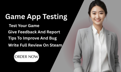 I will review and test your game app on Epic Games Store PC stream