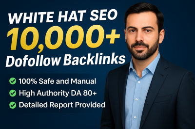 I will boost SEO backlinks dofollow high DA white premium contextual link building