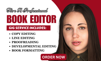 I Will Proofread, Edit, Format Romance Novel, Sci-Fi Book & Provide Developmental Editing