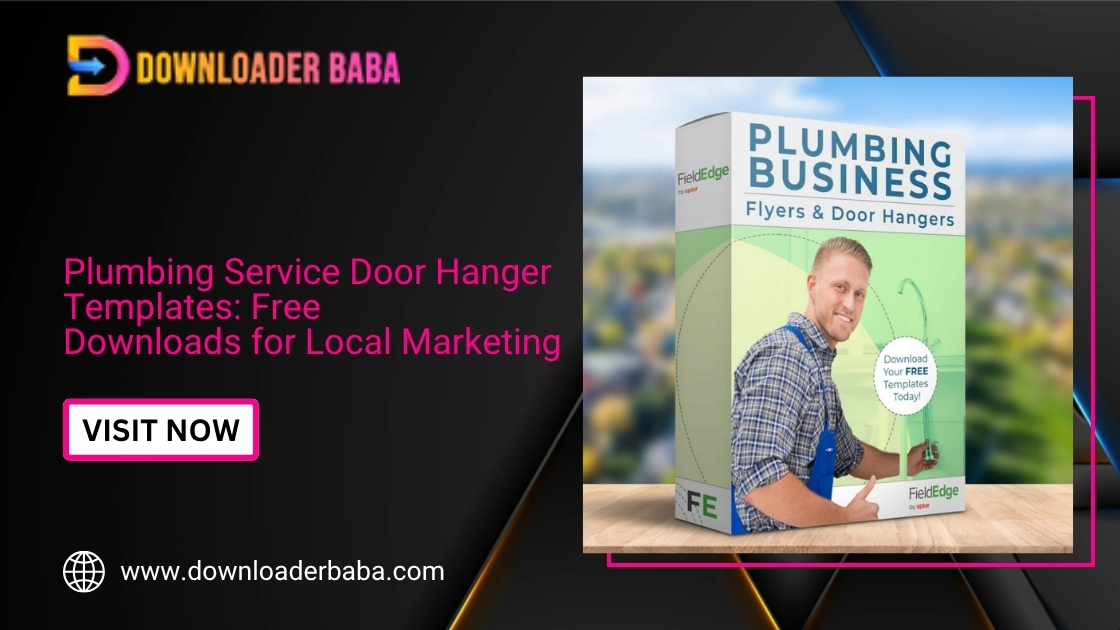 Plumbing Service Door Hanger Templates: Free Downloads for Local Marketing