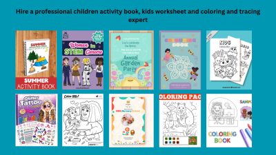 I Will Create Children Activity Book, Workbook, Coloring Pages, and Kids Worksheets