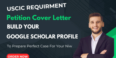 Do Google Scholar Article USCIS Petition Cover Letter Writing, EB1 NIW