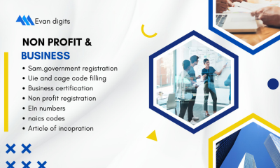 I will register you on SAM.gov UEI, CAGE Code, US & Non-US LLC Registration, and EIN