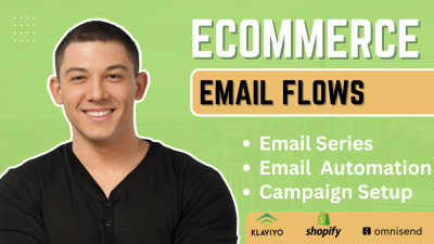 I will setup Shopify Klaviyo Flows, Omnisend Email Templates & Ecommerce Flow Setup