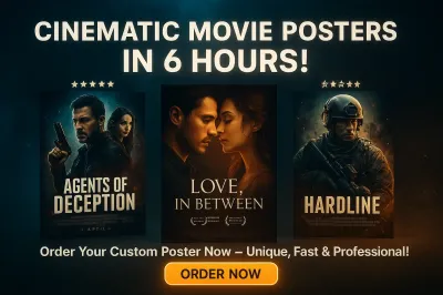 I will create movie poster design vintage sports event travel business quotes wall art
