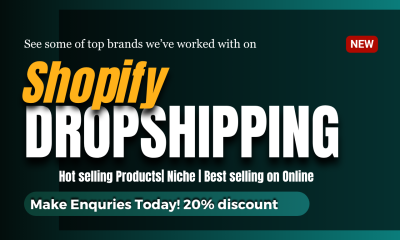 I Will Start Shopify Dropshipping Website & Build Shopify Store with Dropshipping Apps