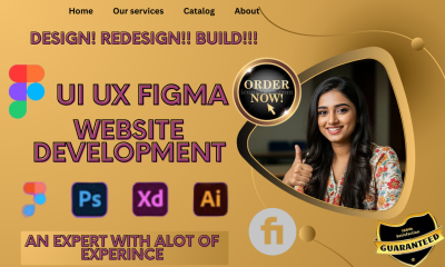 I will do Figma Website Design UI UX Website Design Website Mockup