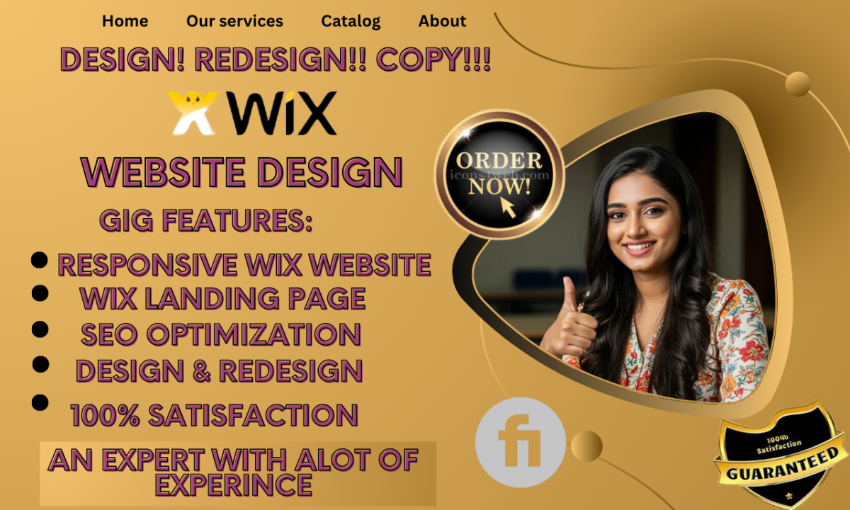 I will do Wix Website Design, Wix Website Redesign, and Wix Online Store