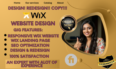 I will do Wix Website Design, Wix Website Redesign, and Wix Online Store