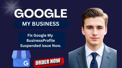 I will reinstate and restore suspended Google My Business profile and set up