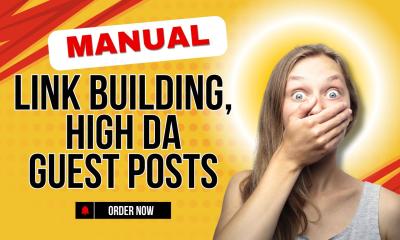 I will do guest post, niche edit, blogger outreach, dofollow backlinks on high DA sites