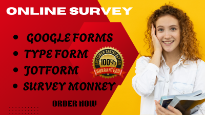 I Will Recruit 1000 Respondents to Fill Your Google Form, JotForm, SurveyMonkey, and More