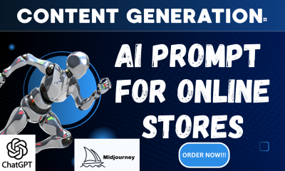 I will create powerful ChatGPT or Midjourney prompts for your online store