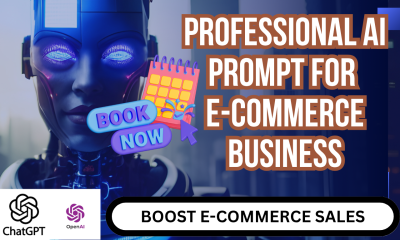 I will write custom AI prompts for ecommerce ChatGPT and product workflows