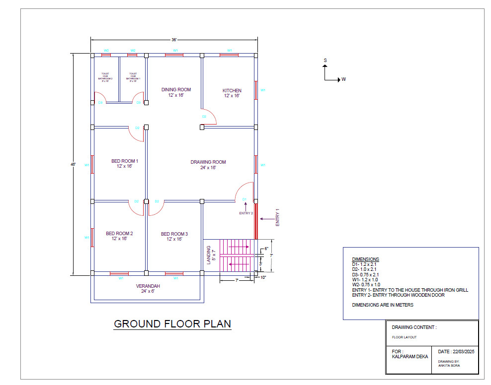 Create Professional 2D Drawings & Floor Plans for Your Dream Home