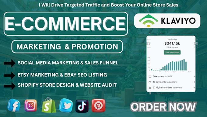 I Will Promote and Advertise Etsy, eBay, Shopify Marketing for Quick Sales and Traffic