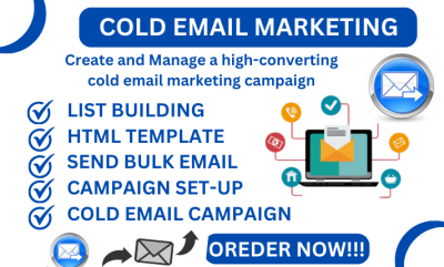 I will send bulk email campaign, bulk email blast, email marketing for business