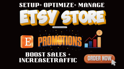 I Will Organic Etsy Shop Promotion, Etsy SEO Strategy, Etsy Traffic, Etsy Sales