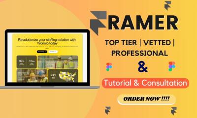 Teach Framer Website Design, Framer Animation & Framer Tutorial – Expert Fix & Support