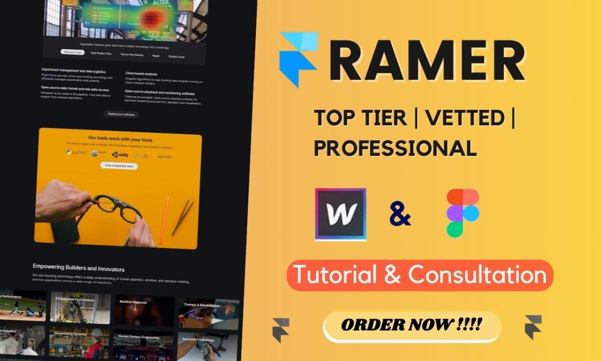 Design & Fix Framer Website | Framer Tutorial & Expert React Site Support
