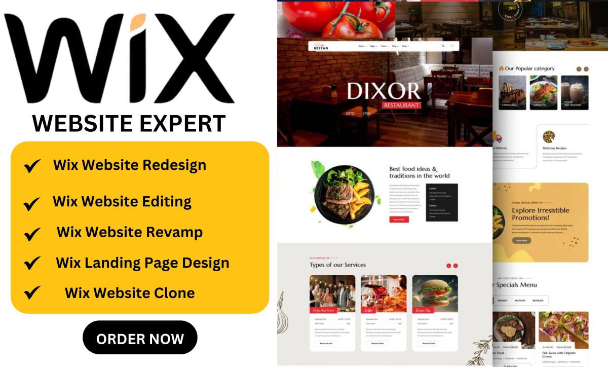 I will do Wix changes, cheap Wix website, Wix mobile, Wix edit, Wix fix, Wix