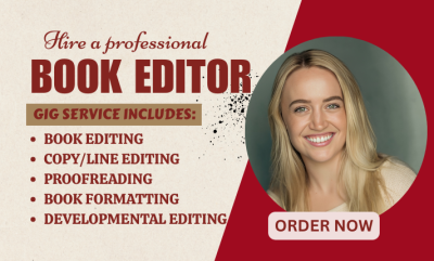 I Will Proofread, Edit, and Format Romance, Horror, Sci-Fi Stories and Novels