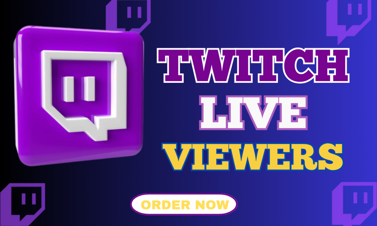 I will boost Twitch live viewers