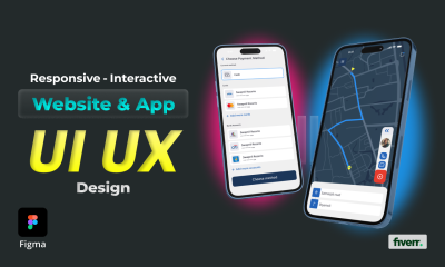 I Will Design Professional UI/UX for Website and Mobile App