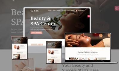 I will design spa, Vagaro, beauty website with online booking page