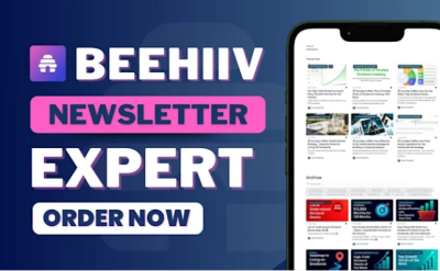 I will design beehiiv editable newsletter template beehiiv landing page setup beehiiv F felix__f1 Felix