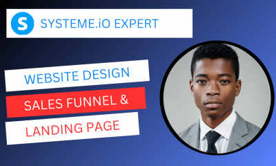 I will create Systeme.io sales funnel and Systeme.io website