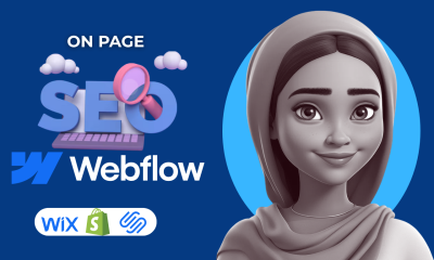 I Will Do On-Page SEO for Webflow, Website Wix, Shopify, Squarespace Website