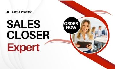 I Will Be Your Dedicated Sales Representative, Sales Agent, and Deal Closer to Achieve Your Sales Goals