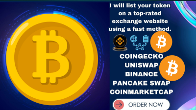 I will list your token, coin, ICO presale on CoinGecko, CoinMarketCap, IEO