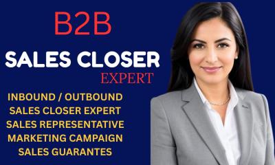 Do B2B Sales Closer | High Ticket Deal Closer | Inbound Sales Consultant
