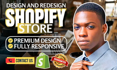 I Will Design and Redesign Shopify Store | E-commerce & Dropshipping