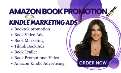 I will viral booktok video ebook promotion book trailer amazon kindle ads paperback