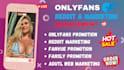 I will manage NSFW Reddit posts to boost OnlyFans page & Fansly link promotion