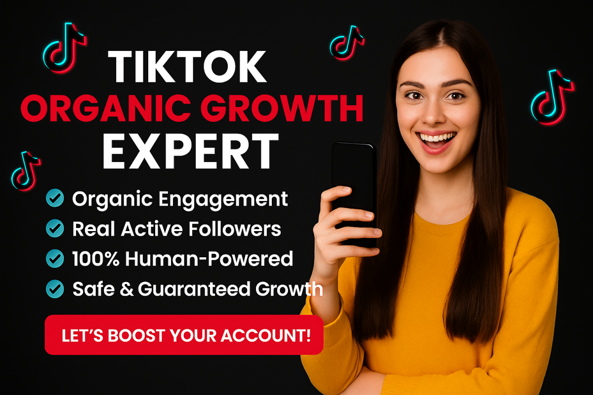 I will grow and promote your TikTok account followers organically