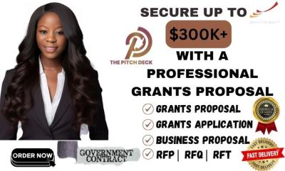 I Will Do Grant Research, Grant Application, Grant Proposal & Provide Expert Grant Writing Services