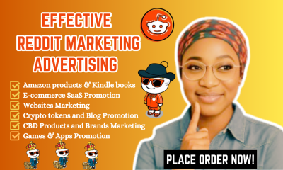 I will promote your Amazon website crypto, CBD, game, book, product link via Reddit post