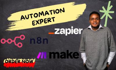 I will create n8n and make workflow automation service