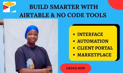 I will create custom Airtable systems with smart automation and stunning interfaces