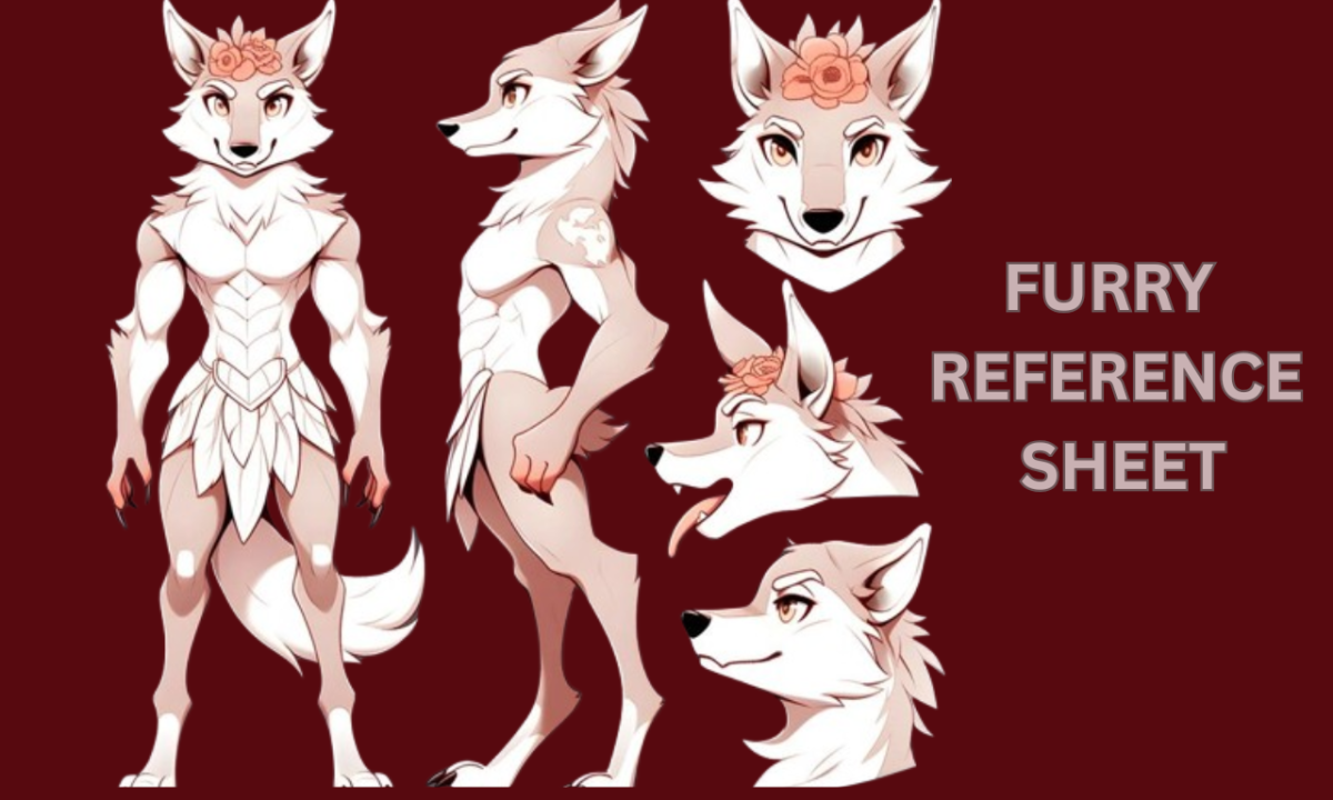 I will design furry reference sheet fursona character nsfw oc furry art furry ref sheet