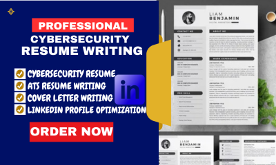 I will write professional cyber security resume and winning cybersecurity resume