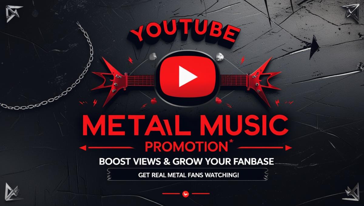 I will do YouTube music metal music promotion for organic reach and engagement