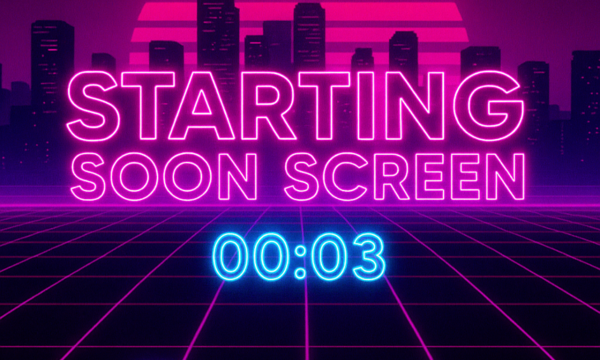 I will create a unique, animated and stylish starting soon screen for all streamers
