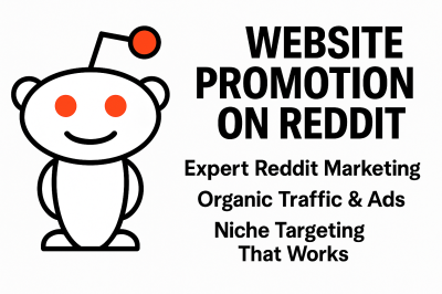 I will do Reddit post ads for Shopify sales, Etsy sales, SaaS products, website promotion