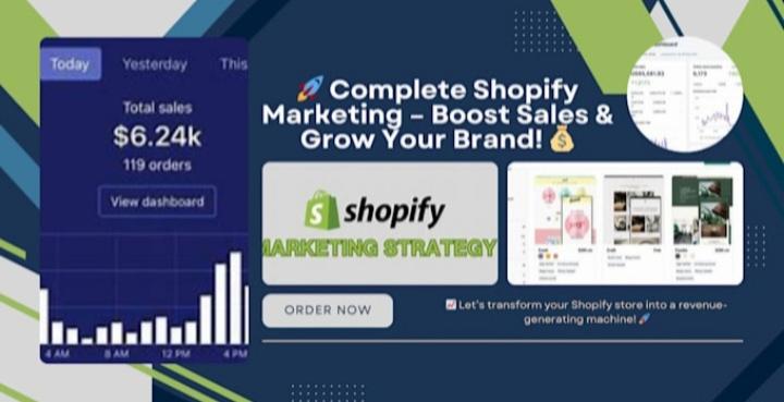 Do Complete Shopify Dropshipping Marketing and Boost Shopify
